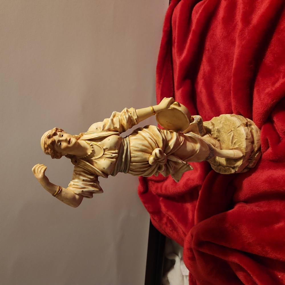 ceramic statue